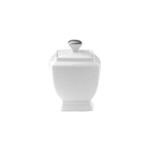 J. L. Coquet Prélude Platinum Filet Sugar Bowl